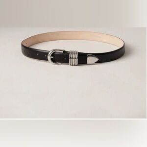 NWT dehanche hollyhock silver black BELT